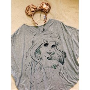 DISNEY The Little Mermaid Ariel Top NWT
